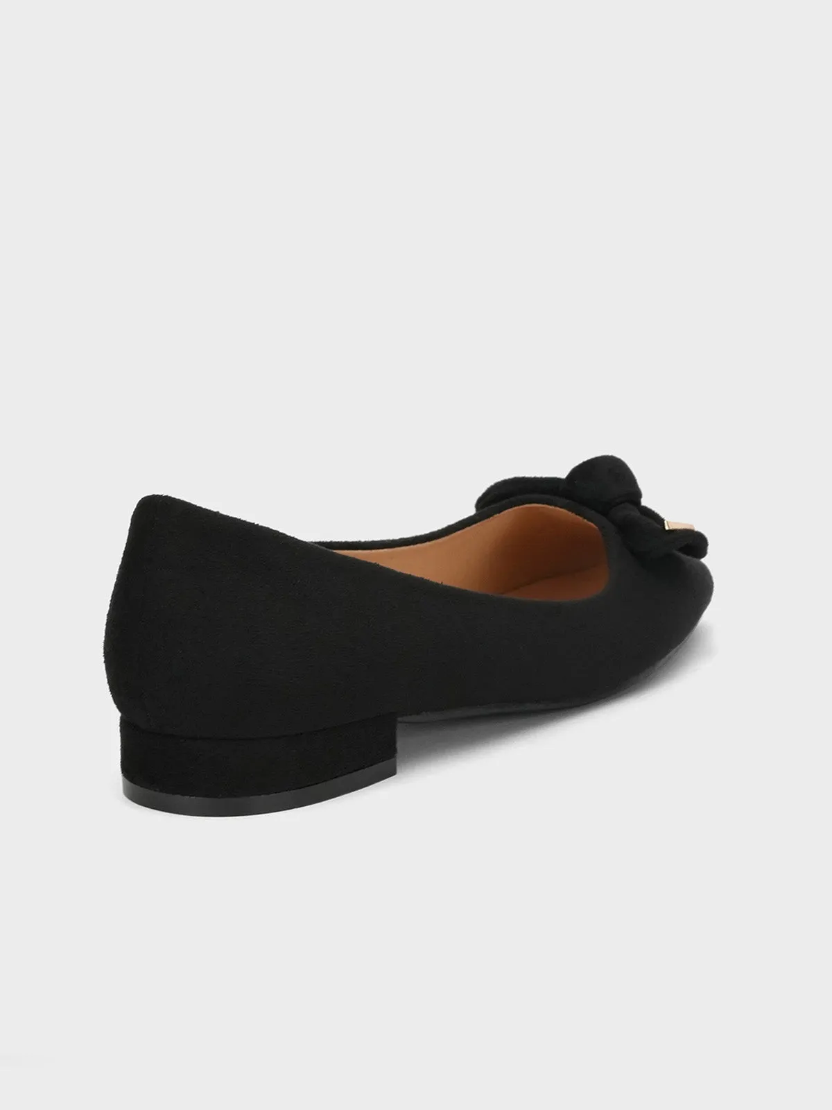 Womens "OKAPARA" Bow Accented Casual Pumps
