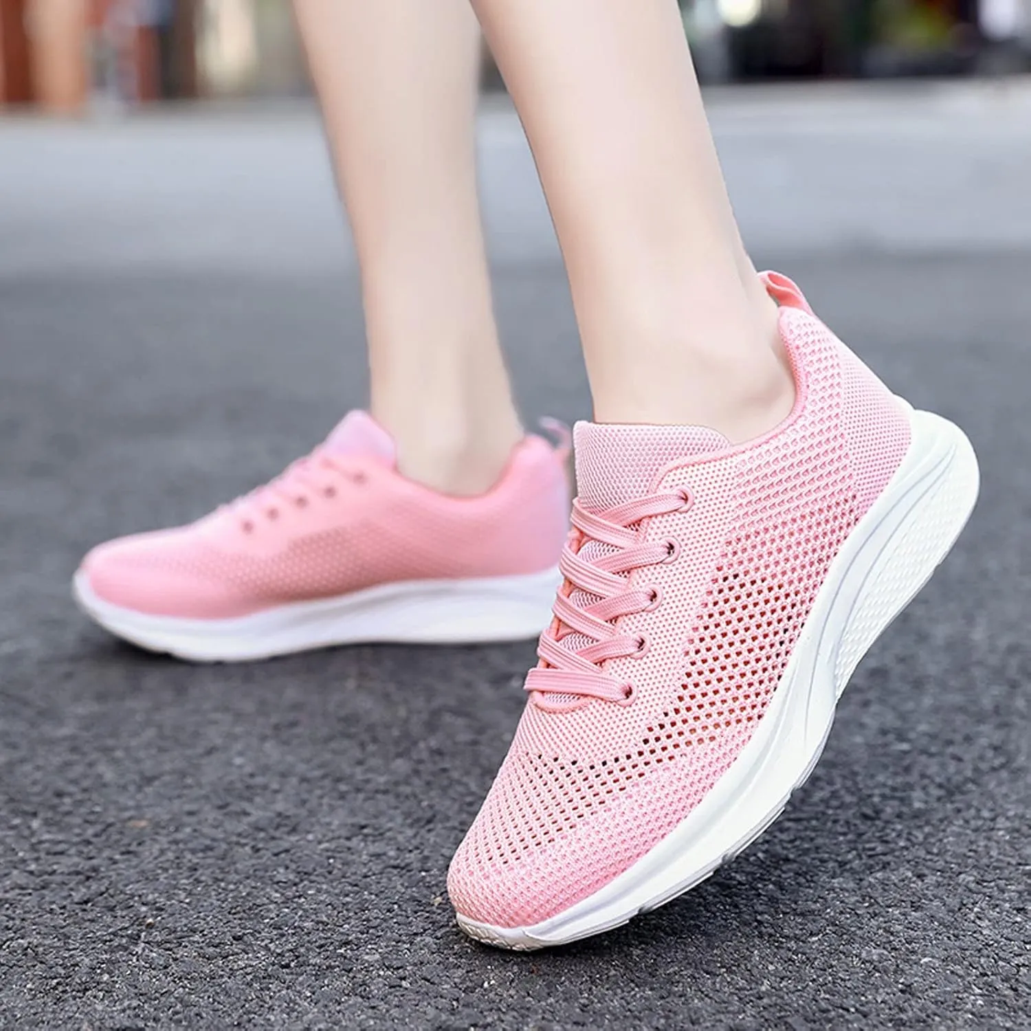 Women's Rhinestone Mesh Slip On Walking Shoes Fashion Breathable Running Shoes for Men Slip On Brown Casual Shoes Slip On Sneakers Brown Tennis Shoe Cross Trainer Shoe