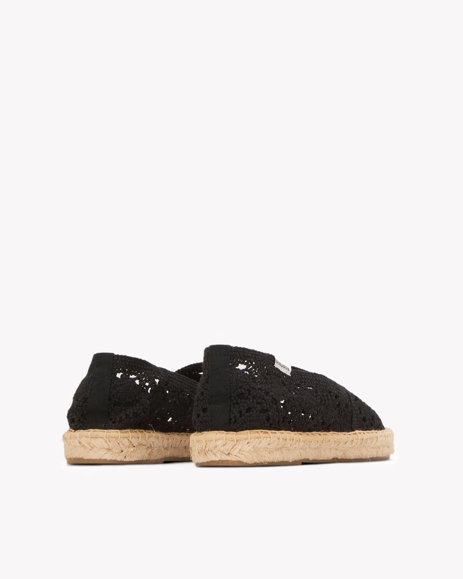 Womens_Espadrilles_The Original_Crochet_Noche Black